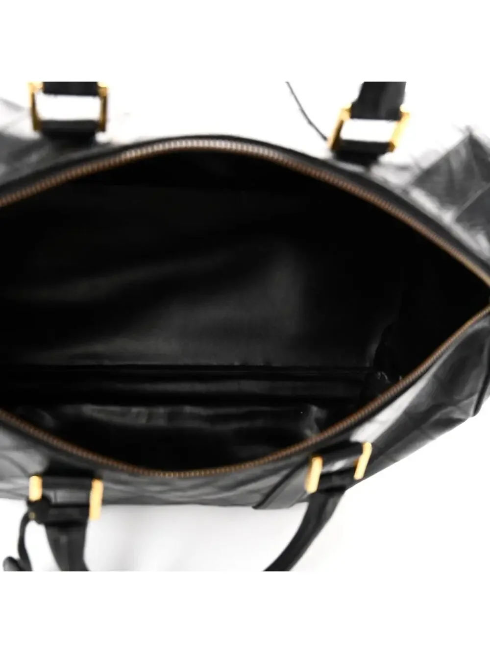 Chanel Calfskin Stitched Duffle Travel #335685C20B